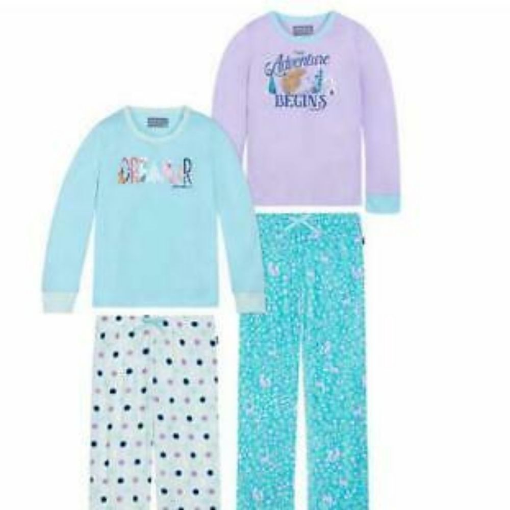 Girl's Eddie Bauer 4 Piece Sleep Set Pajamas